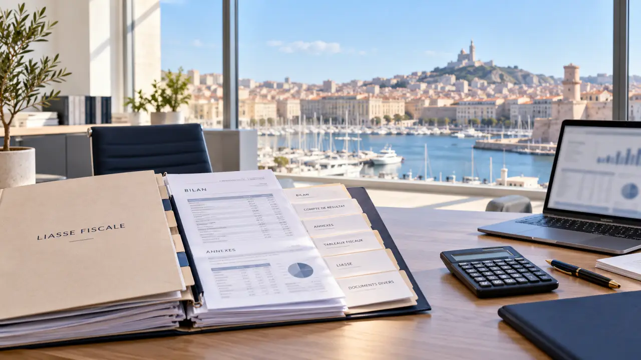 Liasse fiscale à Marseille : un dossier prêt à déposer, pas seulement un bilan