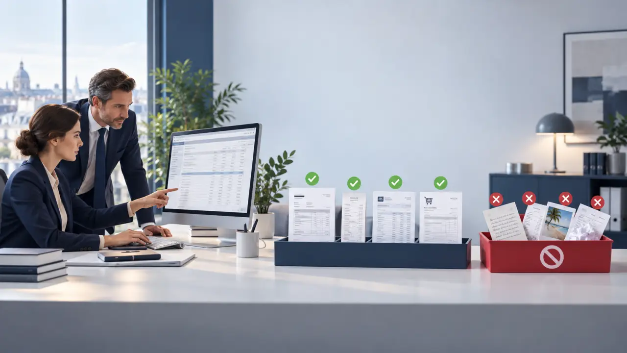 Saisie comptable : qui peut l'enregistrer et quelles pièces ne doivent jamais y entrer