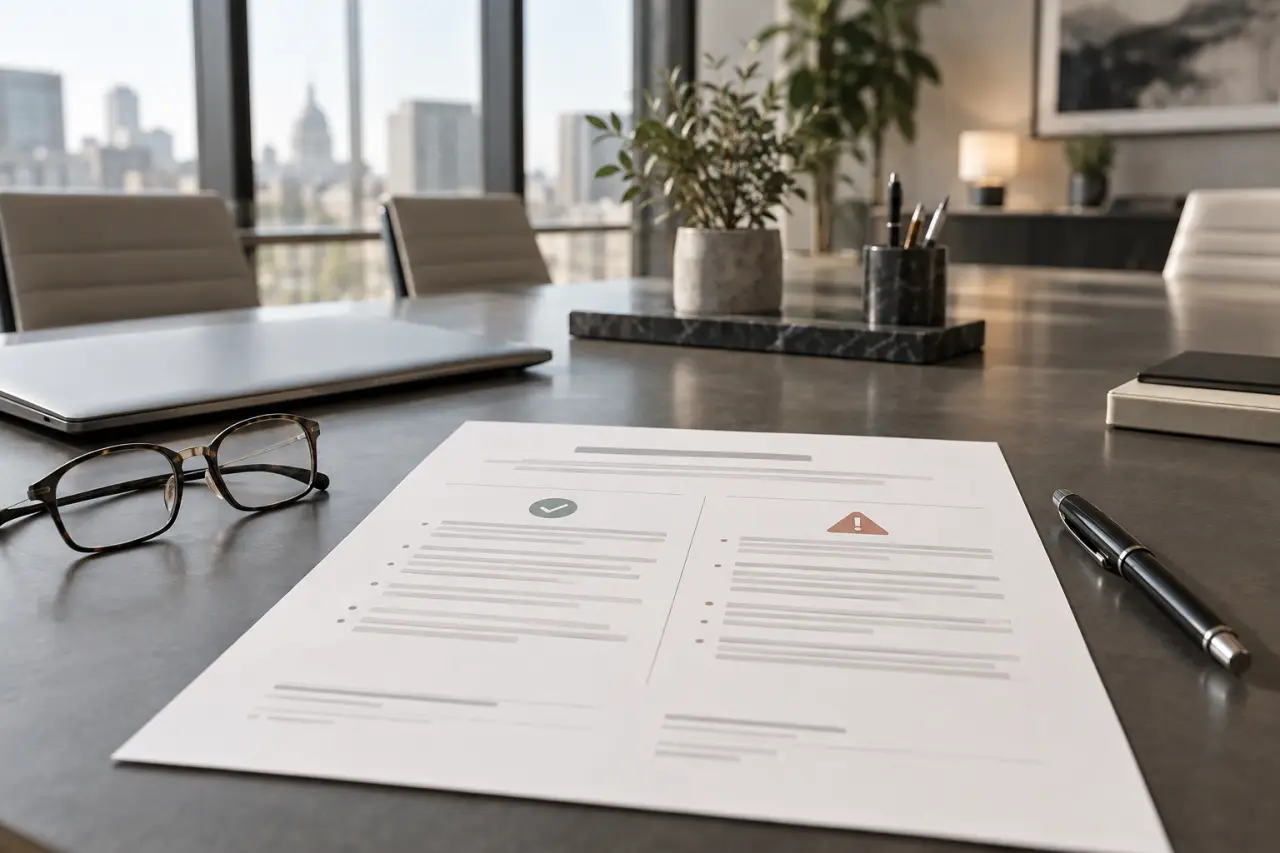 Document contractuel : ce qu’il prouve et ce qu’il ne garantit pas