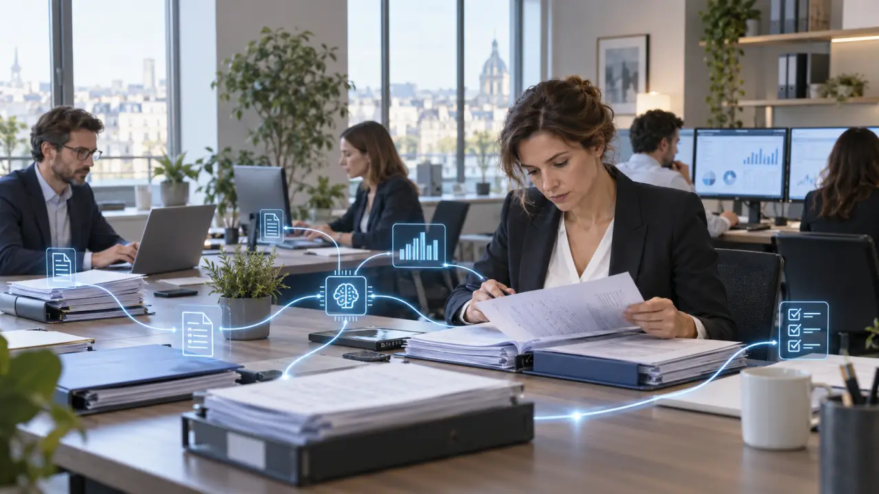 IA en cabinet comptable : automatiser les tâches sans perdre le contrôle des dossiers