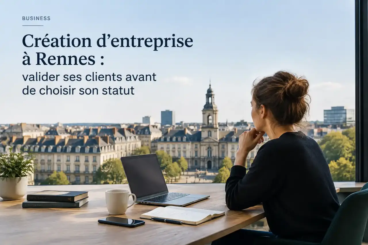 Création d’entreprise à Rennes : valider ses clients avant de choisir son statut